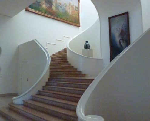 Escalier contemporain, musée des Beaux-arts, Nancy