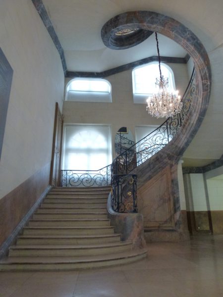 Escalier de Jean Lamour et Emmanuel Héré, Musée des Beaux-Arts, Nancy